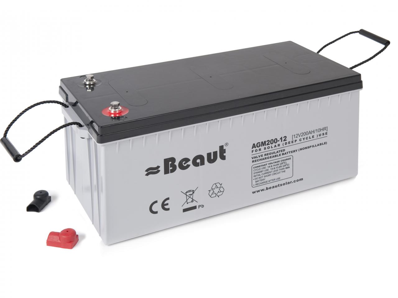 Batterien: Beaut®: AGM batterie 200ah