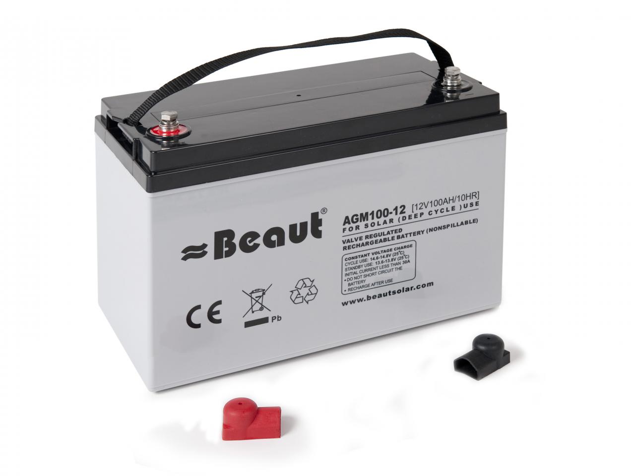 Batteries: Beaut®: AGM battery 100ah
